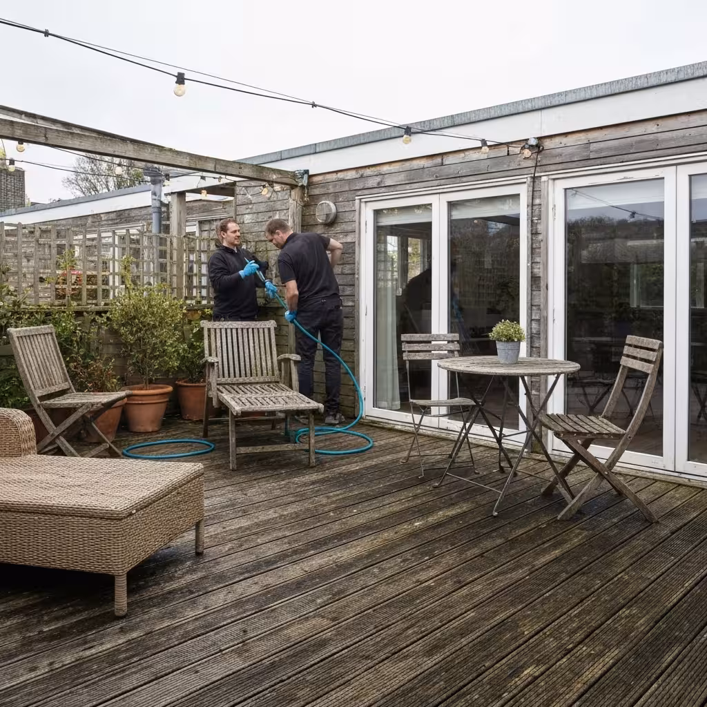 Terras- en Oprit Reiniging